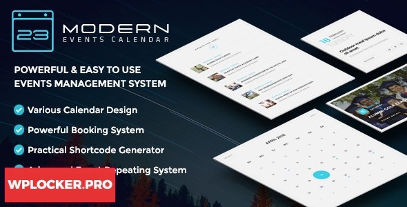 Modern Events Calendar v5.3.5 - Responsive Event Scheduler