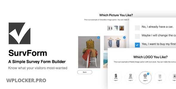 SurvForm v1.0.5 - Survey Form Builder Plugin For WordPress
