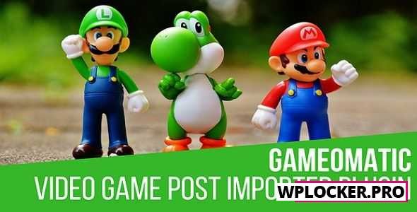Gameomatic v1.4.1 - Giant Bomb Automatic Post Generator Plugin for WordPres