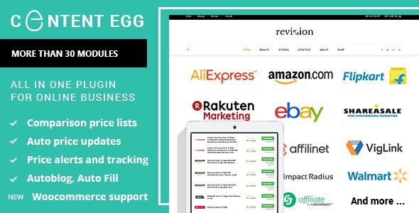 Content Egg v6.4.0 - all in one plugin for Affiliate