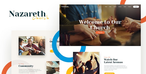 Nazareth v1.0.6 - Church & Religion WordPress Theme