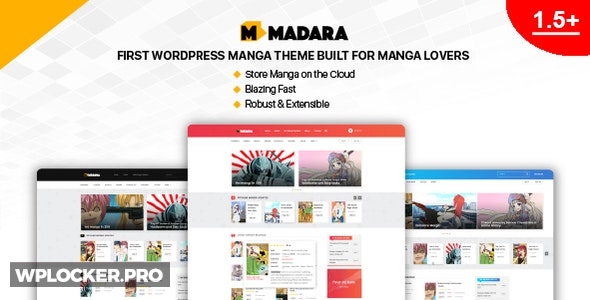 Madara v1.6.3.2 - WordPress Theme for Manga