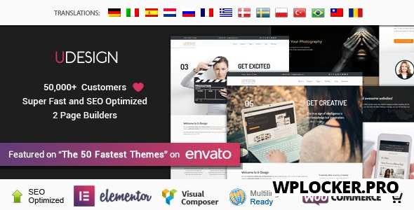 uDesign v3.4.0 - Responsive WordPress Theme