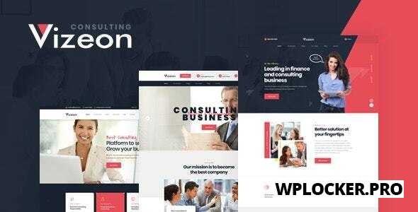 Vizeon v1.0.1 - Business Consulting WordPress Themes