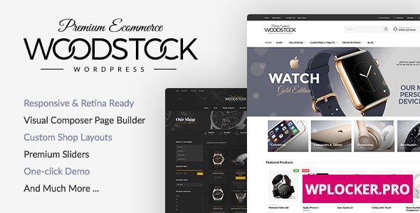 Woodstock v1.9.9.9 - Responsive WooCommerce Theme