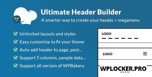 Ultimate Header Builder v1.5.9 - Addon WPBakery Page Builder