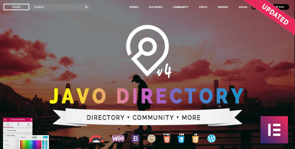 JAVO DIRECTORY V4.1.5 - WORDPRESS THEME
