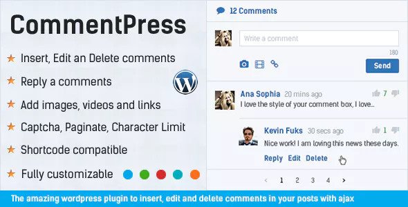 CommentPress v2.7.0 - Ajax Comments, Insert, Edit and Delete