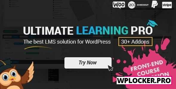 Ultimate Learning Pro v2.4 - WordPress Plugin