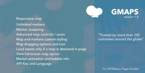 GMAPS for WPBakery Page Builder (Visual Composer) v1.6