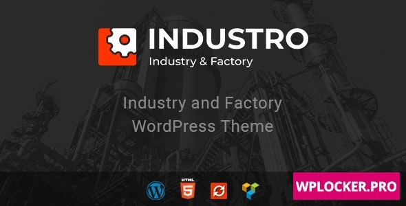 Industro v1.0.6.4 - Industry & Factory WordPress Theme