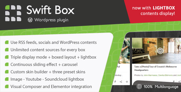 Swift Box v2.22 - Wordpress Contents Slider and Viewer