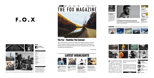 The Fox v4.3.0 - Minimal Blog/Magazine Theme For Creators