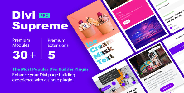 Divi Supreme Pro v2.6.8