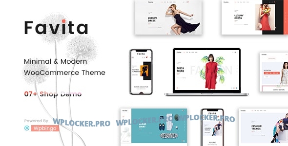 Favita v1.0.1 - Fashion WooCommerce WordPress Theme