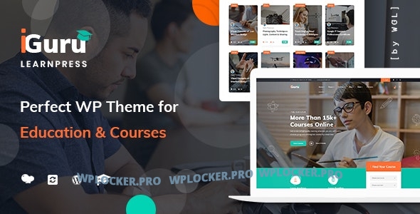 iGuru v1.0.3 - Education & Courses WordPress Theme