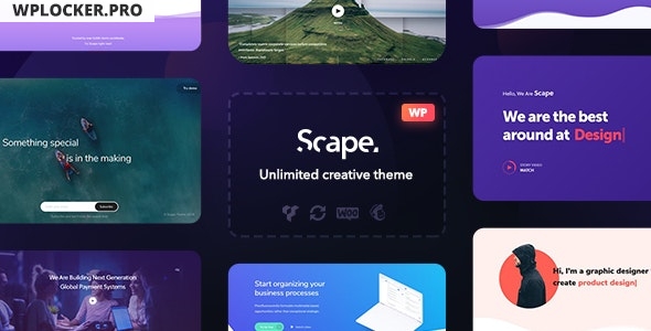 Scape v1.4.5 - Multipurpose WordPress theme