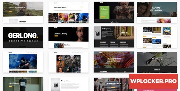 Gerlong v1.1.4 - Responsive One Page & Multi Page Theme