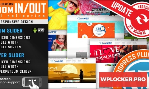 Responsive Zoom In/Out Slider v4.2.9 - WordPress Plugin