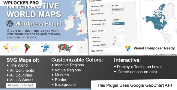 Interactive World Maps v2.4.8