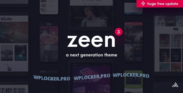 Zeen v3.7.1 - Next Generation Magazine WordPress