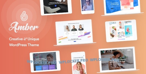 Amber Six v1.3 - Creative and Multipurpose WordPress Theme