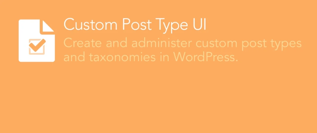 Custom Post Type UI Extended v1.6.2