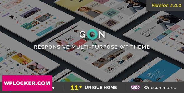 Gon v2.5.1 - Responsive Multi-Purpose WordPress Theme