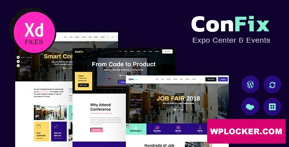 ConFix v1.0.13 - Expo & Events WordPress Theme