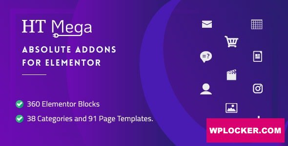 HT Mega Pro v2.1.0 – Absolute Addons for Elementor Page Builder