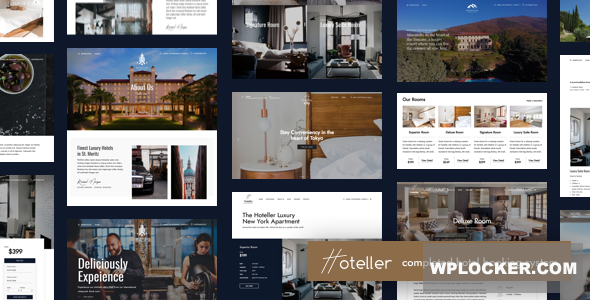 Hoteller v6.8.6 - Hotel Booking WordPress