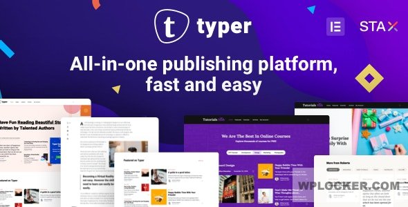 Typer v1.40.0 - Amazing Blog and Multi Author Publishing Theme