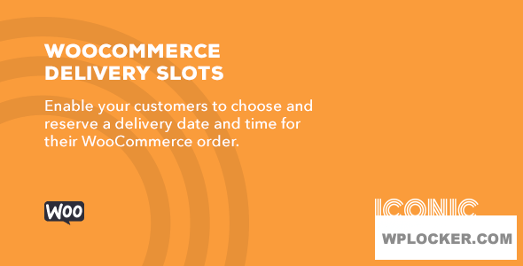 Iconic WooCommerce Delivery Slots v2.9.0