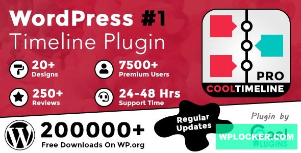 Cool Timeline Pro v4.9.1 - WordPress Timeline Plugin