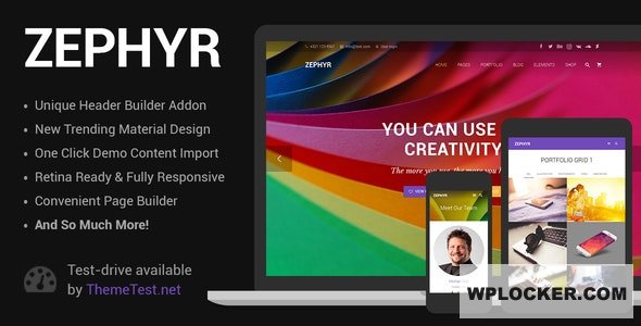 Zephyr v8.38.2 - Material Design Theme