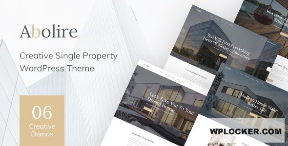 Abolire v1.0.24 - Single Property WordPress Theme