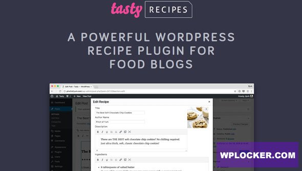 Tasty Recipes v3.16.3 - Recipe Plugin For Food Blogs