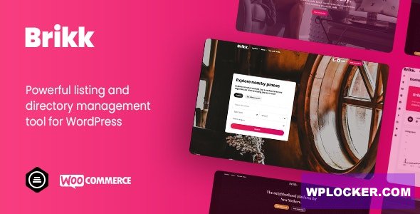 Brikk v3.0.0 - Directory & Listing WordPress Theme