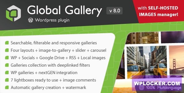 Global Gallery v9.3.0 - Wordpress Responsive Gallery