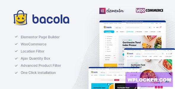 Bacola v1.5.5 - Grocery Store and Food eCommerce Theme