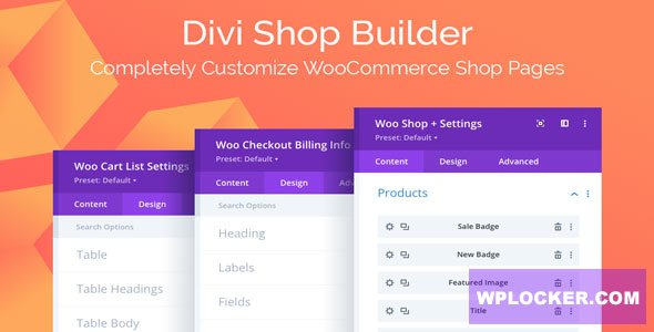 Divi Shop Builder For WooCommerce v2.0.24