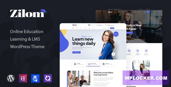 Zilom v1.3.7 - Online Education Learning WordPress Theme