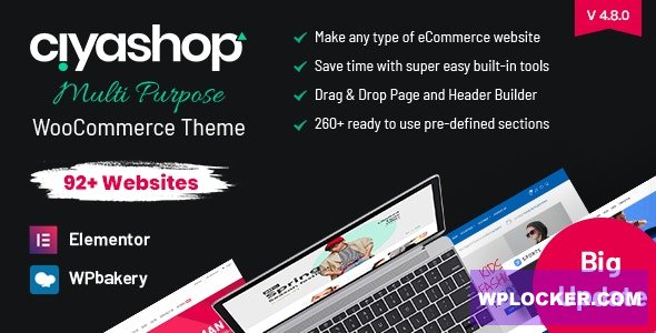 CiyaShop v4.23.0 - Responsive Multi-Purpose Theme