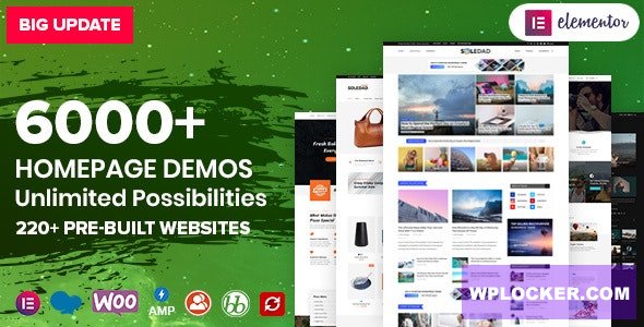 Soledad v8.6.9 - Multi-Concept Blog/Magazine WP Theme