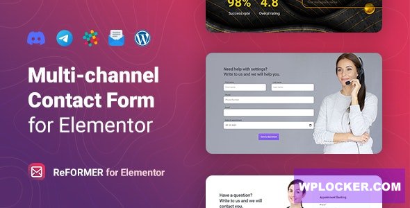 ReFormer v1.0.6 – Multichannel Contact Form for Elementor