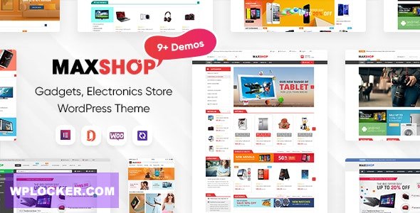 MaxShop v3.6.24 - Electronics Store Elementor WooCommerce WordPress Theme