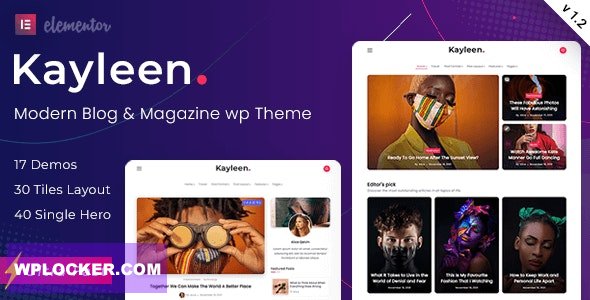 Kayleen v3.2 - Blog & Magazine WordPress Theme