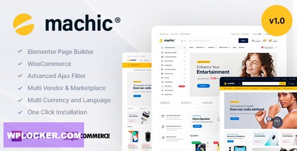 Machic v1.5.7 - Electronics Store WooCommerce Theme