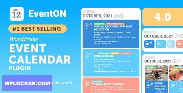 EventON v5.0 - WordPress Virtual Event Calendar Plugin