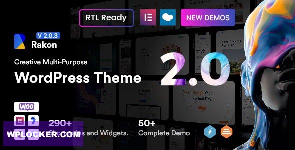 Rakon v2.3 - Creative Multi-Purpose WordPress Theme